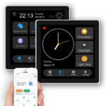 6.2" LCD control panel (Zigbee gateway, 3 Relay, 5 Scene modes)