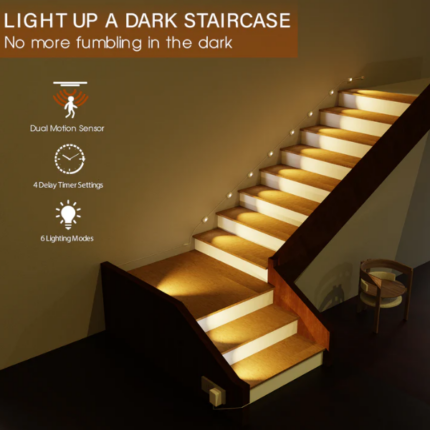 Smart staircase lighting